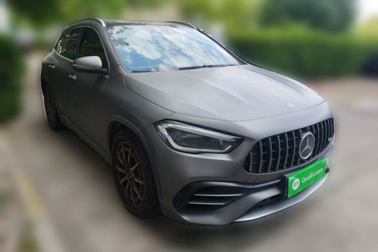 Used Mercedes-Benz GLA AMG 2021 AMG GLA 45 4MATIC+ Front Right 45 Deg