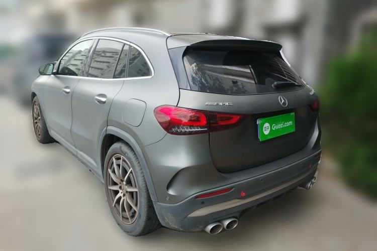 Used Mercedes-Benz GLA AMG 2021 AMG GLA 45 4MATIC+ Rear Left 45 Deg