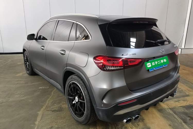 Used Mercedes-Benz GLA AMG 2021 AMG GLA 45 4MATIC+ Rear Left 45 Deg