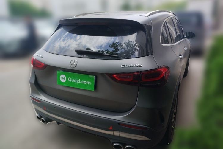 Used Mercedes-Benz GLA AMG 2021 AMG GLA 45 4MATIC+ Rear Right 45 Deg