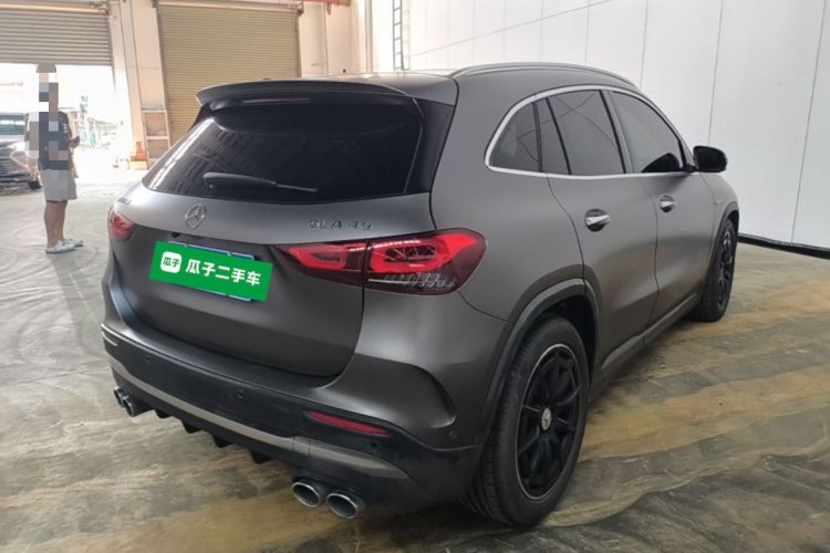 Used Mercedes-Benz GLA AMG 2021 AMG GLA 45 4MATIC+ Rear Right 45 Deg