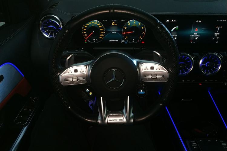 Used Mercedes-Benz GLA AMG 2021 AMG GLA 35 4MATIC Steering Wheel