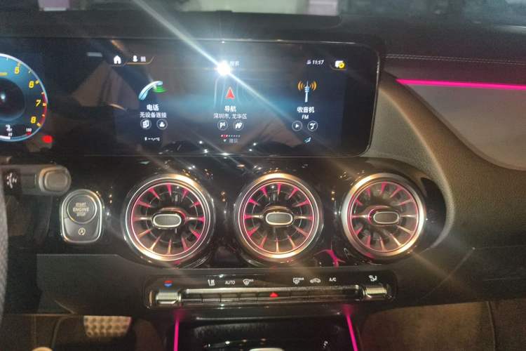 Used Mercedes-Benz GLA AMG 2022 AMG GLA 35 4MATIC Audio And AC Panel