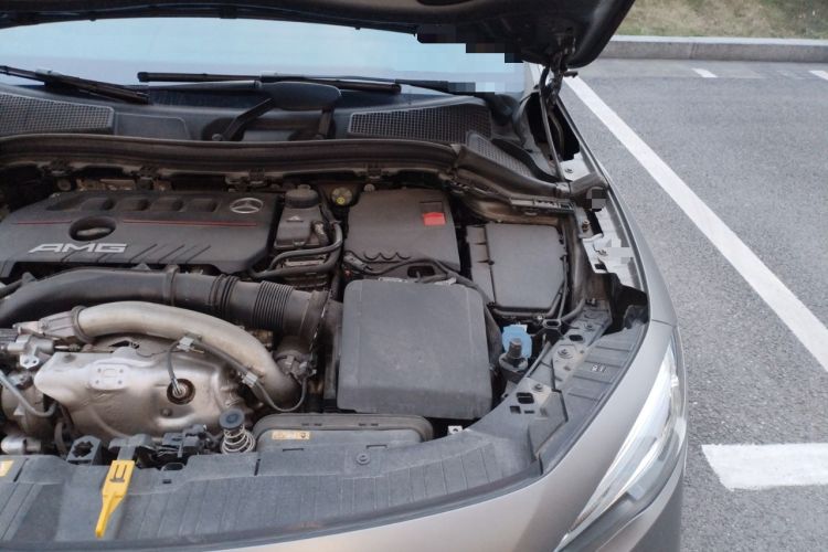 Used Mercedes-Benz GLA AMG 2022 AMG GLA 35 4MATIC Engine Bay Left