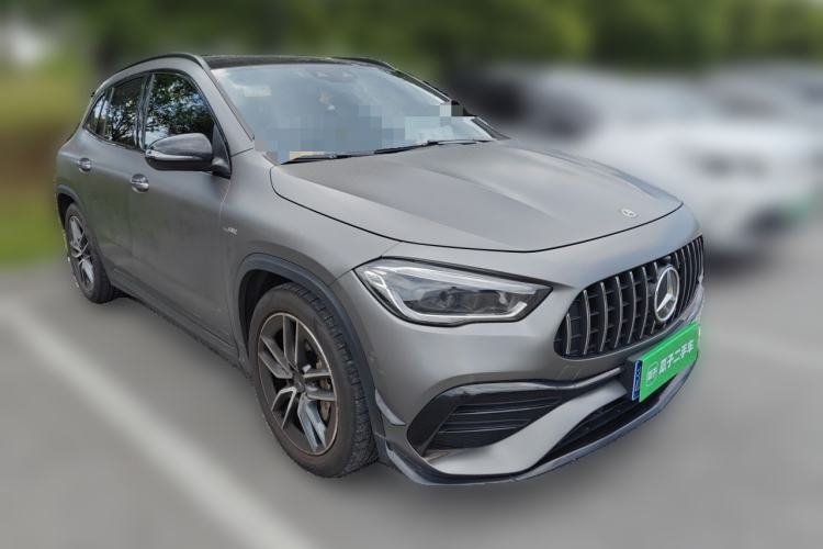 Used Mercedes-Benz GLA AMG 2022 AMG GLA 35 4MATIC Front Right 45 Deg