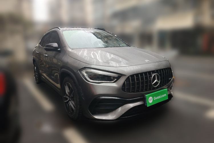 Used Mercedes-Benz GLA AMG 2022 AMG GLA 35 4MATIC Front Right 45 Deg