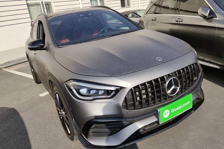 Used Mercedes-Benz GLA AMG 2022 AMG GLA 35 4MATIC Front Right 45 Deg