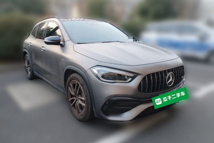 Used Mercedes-Benz GLA AMG 2022 AMG GLA 35 4MATIC Front Right 45 Deg