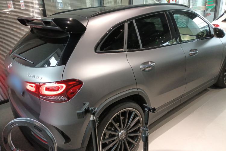 Used Mercedes-Benz GLA AMG 2022 AMG GLA 35 4MATIC Rear Right 45 Deg