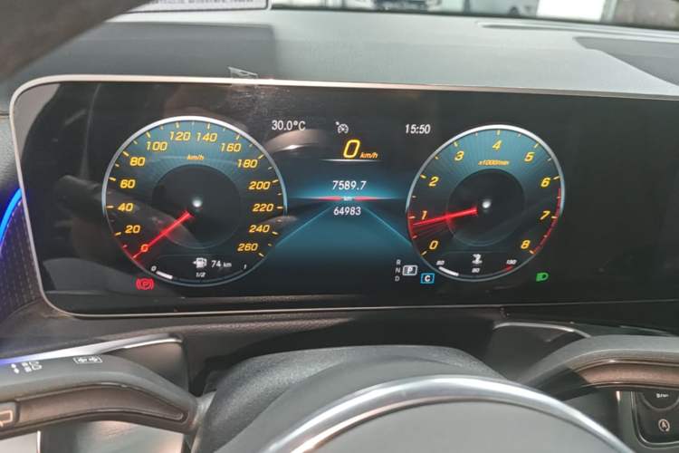 Used Mercedes-Benz GLB 2020 Updated GLB 200 Dynamic Edition Instrument Cluster