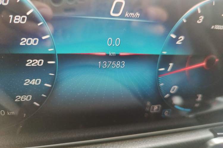 Used Mercedes-Benz GLB 2020 Updated GLB 200 Dynamic Edition Odometer Close Up
