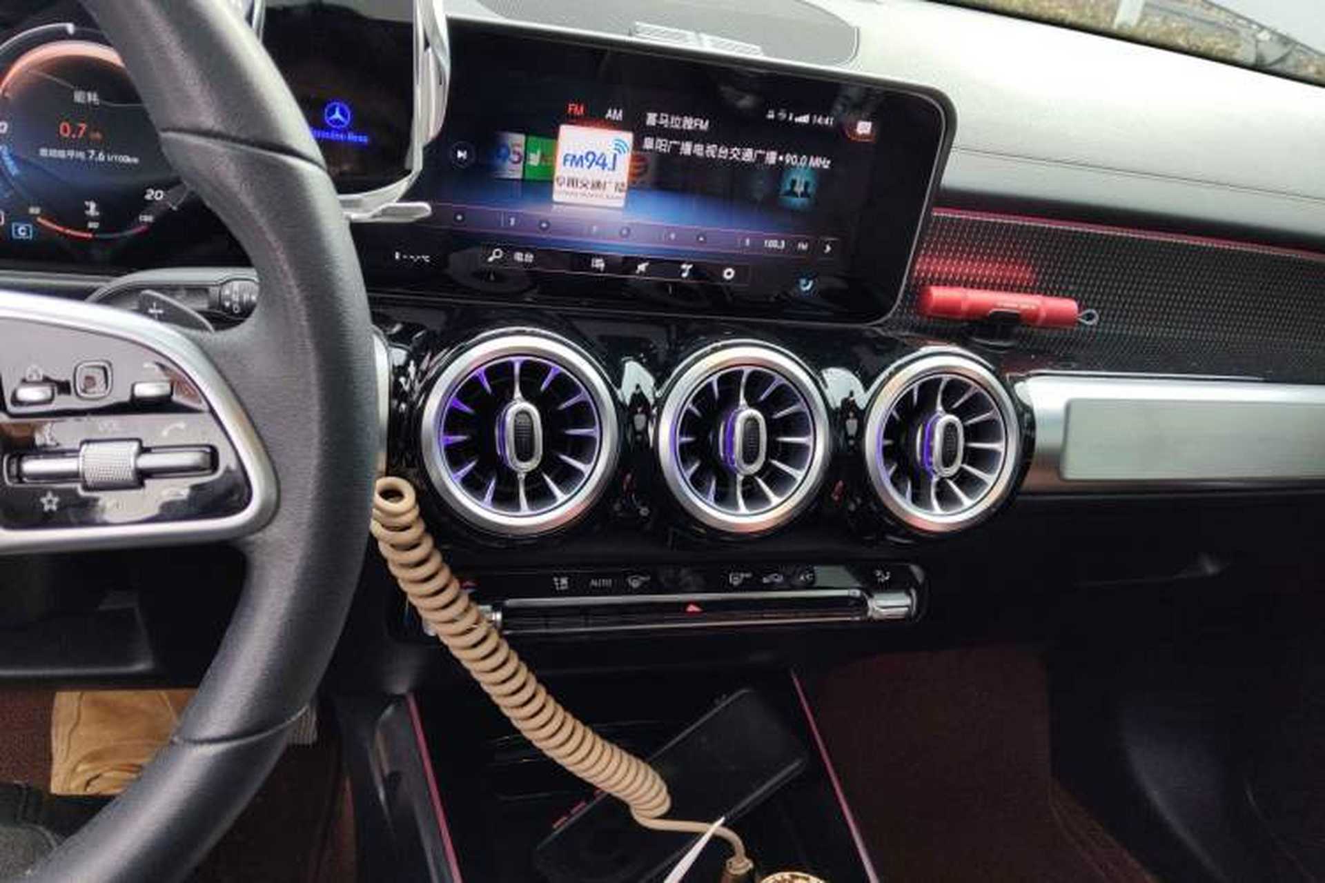 Used Mercedes-Benz GLB 2020 Updated GLB 200 Dynamic Edition Audio And AC Panel