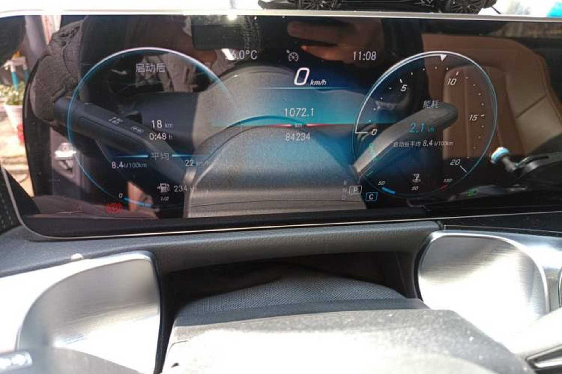 Used Mercedes-Benz GLB 2020 Updated GLB 200 Dynamic Edition Odometer Close Up