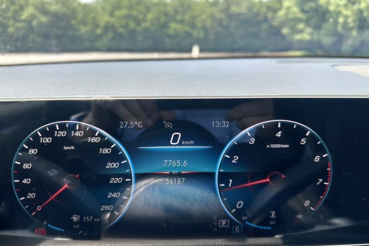 Used Mercedes-Benz GLB 2020 Updated GLB 200 Dynamic Edition Odometer Close Up
