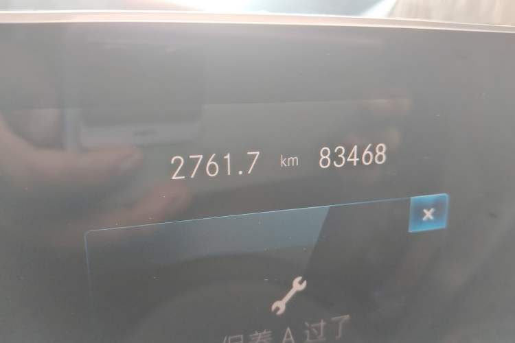 Used Mercedes-Benz GLB 2020 GLB 200 Dynamic Edition Odometer Close Up