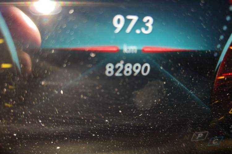 Used Mercedes-Benz GLB 2020 Updated GLB 200 Dynamic Edition Odometer Close Up