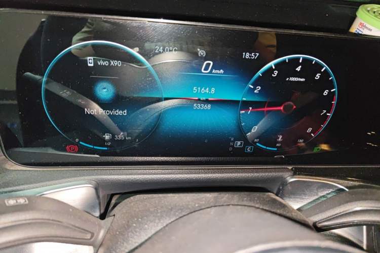 Used Mercedes-Benz GLB 2021 GLB 180 Dynamic Edition Odometer Close Up