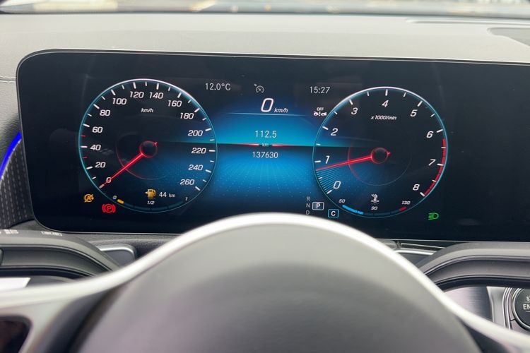 Used Mercedes-Benz GLB 2021 GLB 200 Dynamic Edition Odometer Close Up