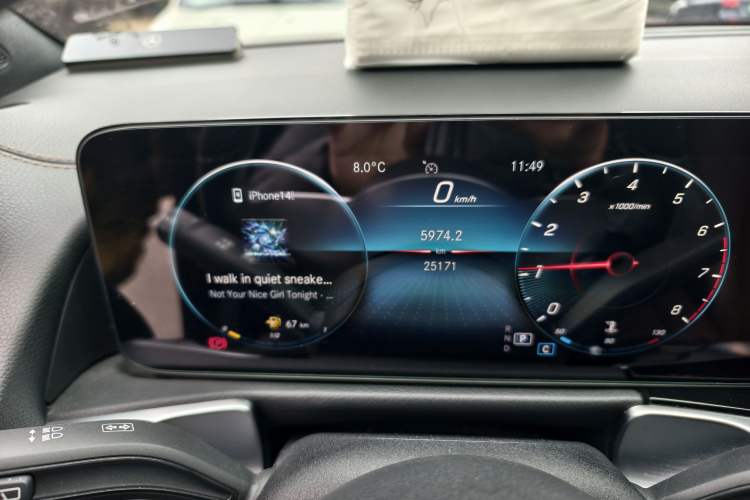 Used Mercedes-Benz GLB 2022 Second Facelift GLB 200 Fashion Edition Instrument Cluster
