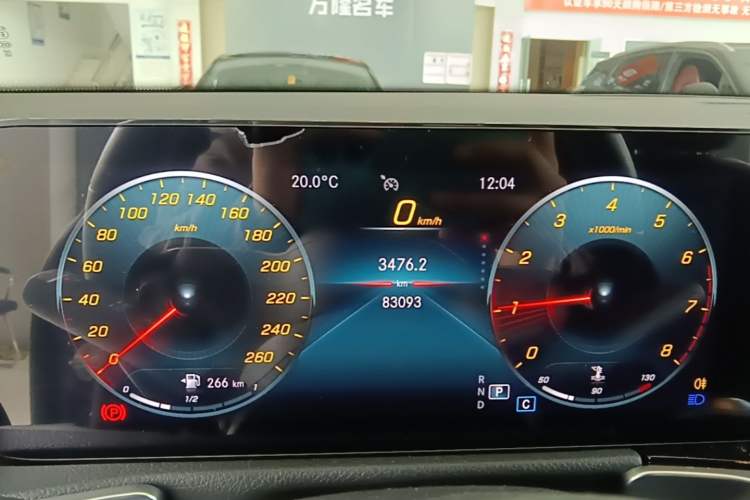 Used Mercedes-Benz GLB 2022 Second Facelift GLB 200 Dynamic Edition Instrument Cluster