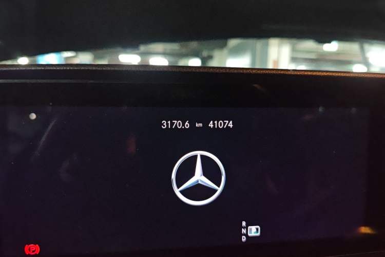 Used Mercedes-Benz GLB 2022 GLB 220 Dynamic Edition Odometer Close Up