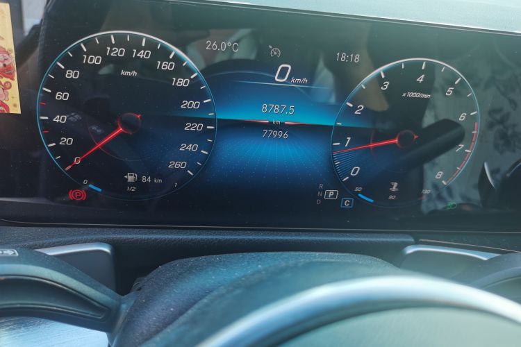 Used Mercedes-Benz GLB 2022 GLB 220 Dynamic Edition Odometer Close Up