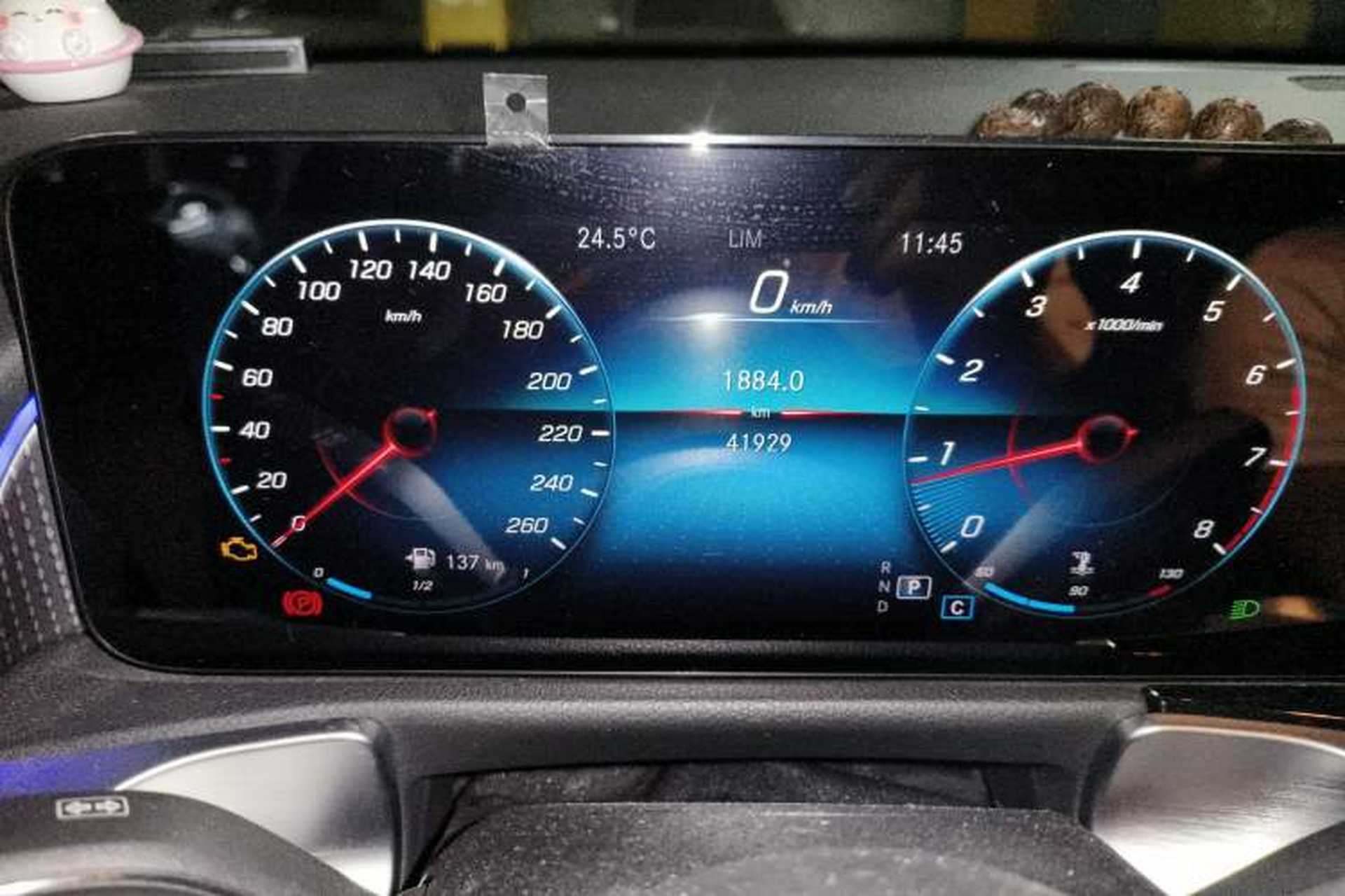 Used Mercedes-Benz GLB 2022 GLB 200 Dynamic Edition Odometer Close Up