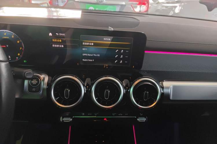 Used Mercedes-Benz GLB 2022 Second Facelift GLB 200 Fashion Edition Audio And AC Panel