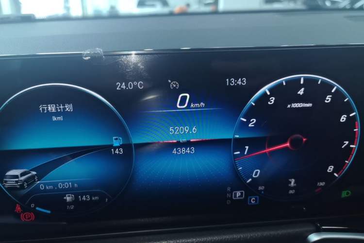 Used Mercedes-Benz GLB 2022 Second Facelift GLB 200 Dynamic Edition Instrument Cluster