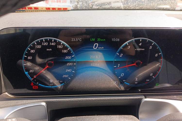 Used Mercedes-Benz GLB 2022 Second Facelift GLB 200 Dynamic Edition Instrument Cluster