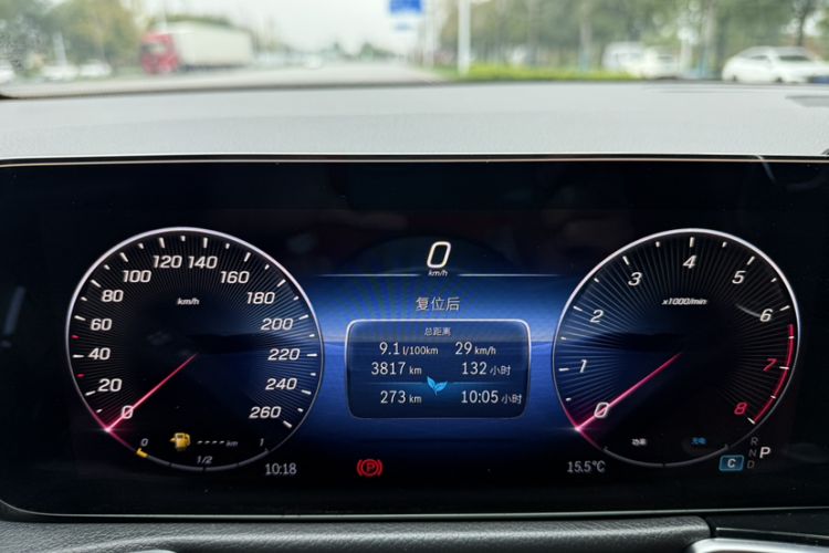 Used Mercedes-Benz GLB 2024 Refresh GLB 220 Dynamic Edition Odometer Close Up