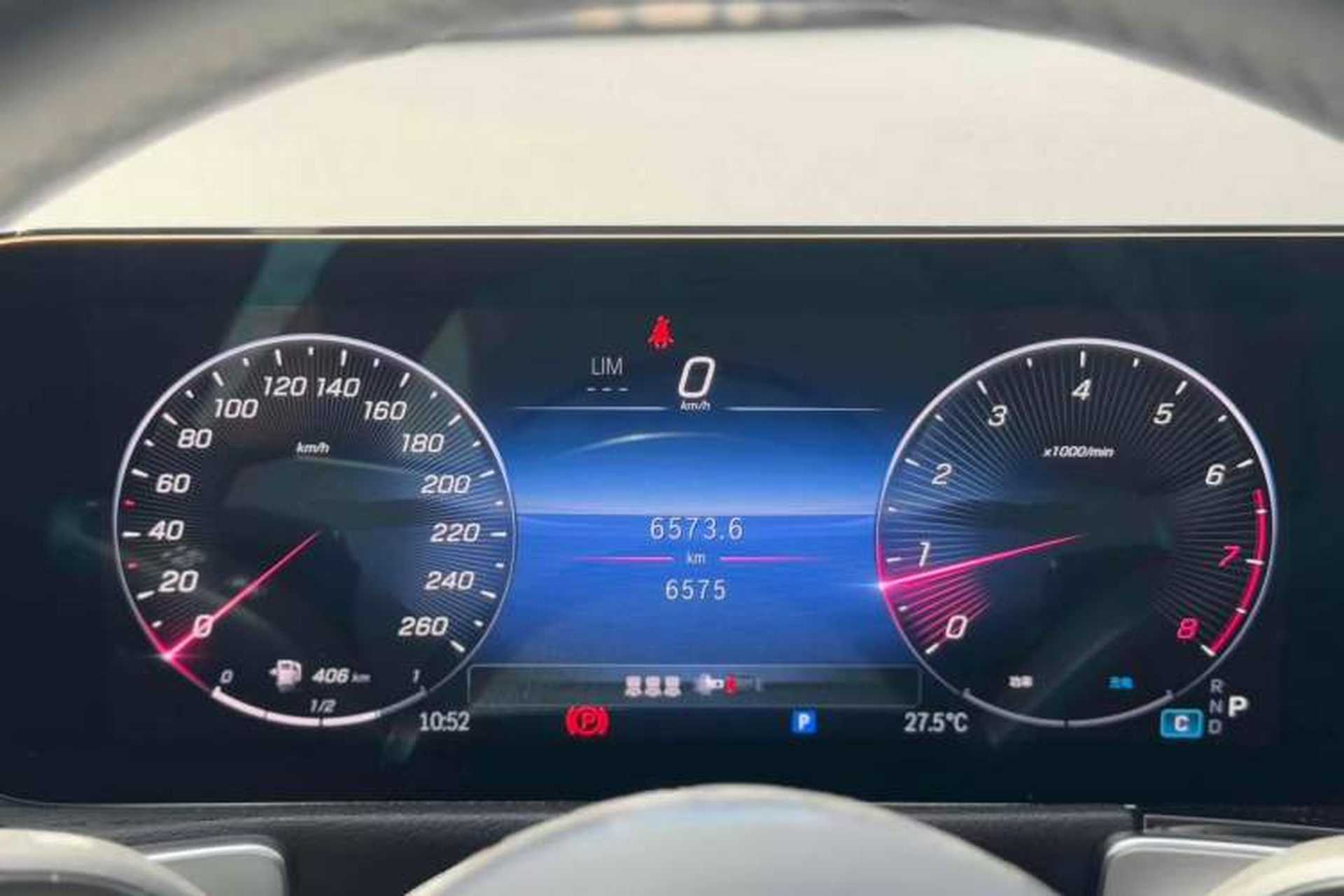Used Mercedes-Benz GLB 2024 Refresh GLB 220 Dynamic Edition Odometer Close Up