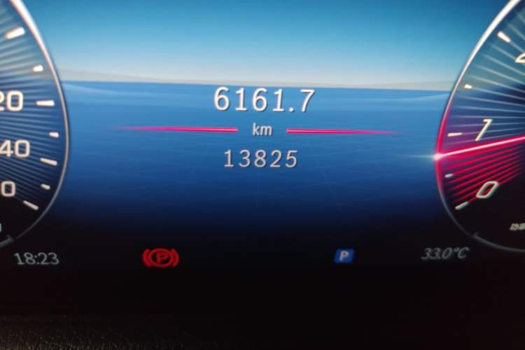 Used Mercedes-Benz GLB 2024 Refresh GLB 220 Dynamic Edition Odometer Close Up