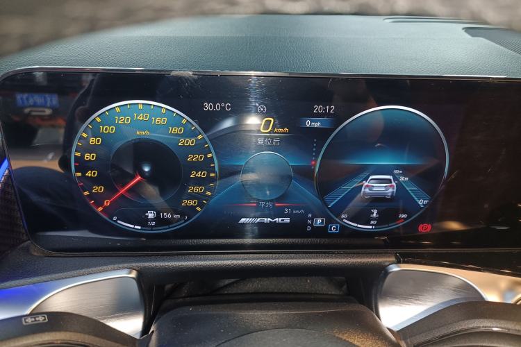 Used Mercedes-Benz GLB AMG 2022 AMG GLB 35 4MATIC Instrument Cluster