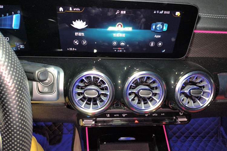 Used Mercedes-Benz GLB AMG 2021-Year Restyled AMG GLB 35 4MATIC Audio And AC Panel