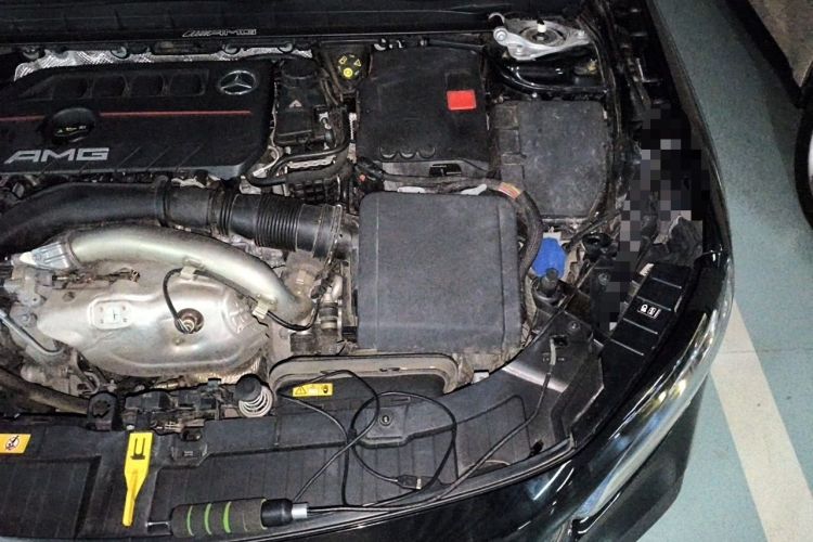 Used Mercedes-Benz GLB AMG 2021-Year Restyled AMG GLB 35 4MATIC Engine Bay Left