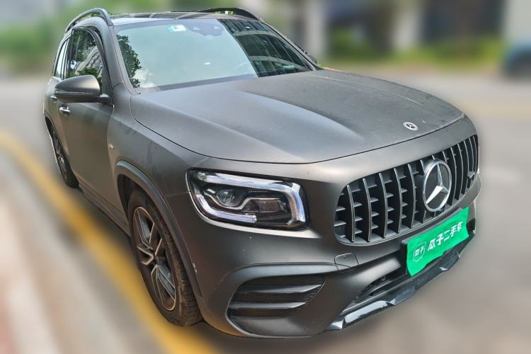 Used Mercedes-Benz GLB AMG 2021 AMG GLB 35 4MATIC Front Right 45 Deg