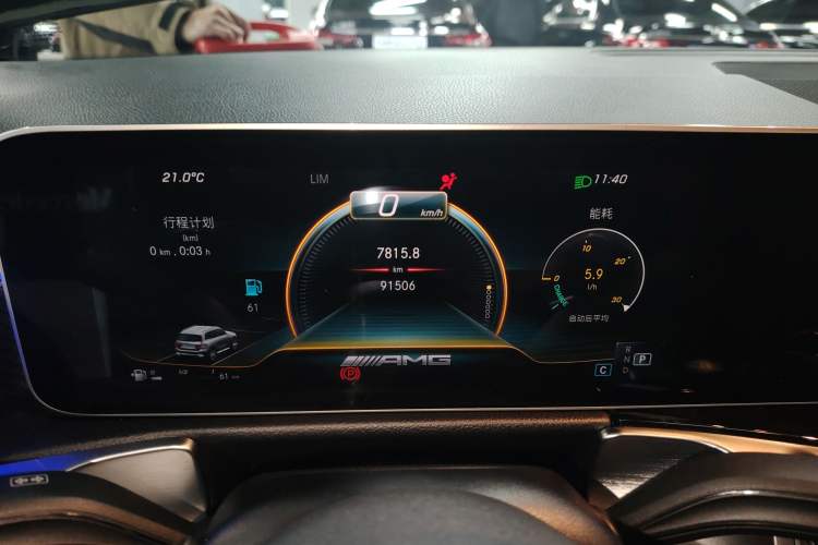 Used Mercedes-Benz GLB AMG 2021 AMG GLB 35 4MATIC Instrument Cluster