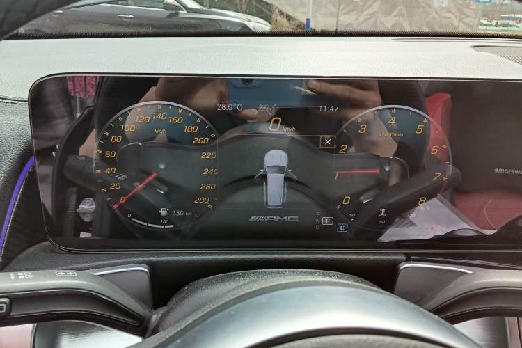 Used Mercedes-Benz GLB AMG 2021-Year Restyled AMG GLB 35 4MATIC Instrument Cluster