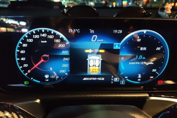 Used Mercedes-Benz GLB AMG 2021 AMG GLB 35 4MATIC Instrument Cluster