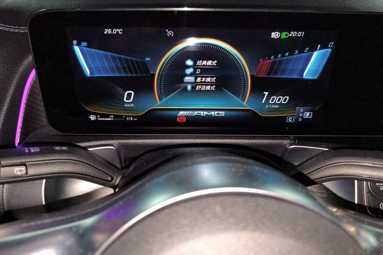 Used Mercedes-Benz GLB AMG 2021-Year Restyled AMG GLB 35 4MATIC Instrument Cluster