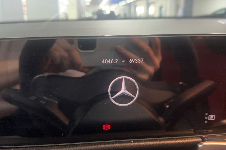 Used Mercedes-Benz GLB AMG 2021-Year Restyled AMG GLB 35 4MATIC Odometer Close Up