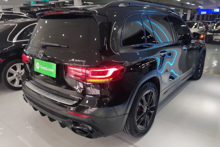 Used Mercedes-Benz GLB AMG 2021 AMG GLB 35 4MATIC Rear Right 45 Deg
