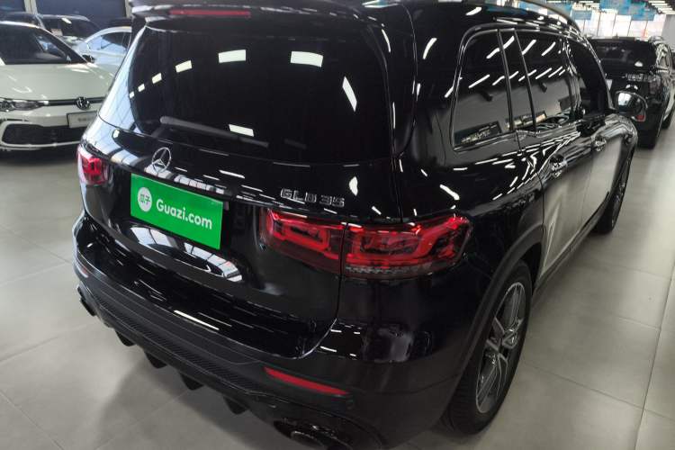 Used Mercedes-Benz GLB AMG 2021 AMG GLB 35 4MATIC Rear Right 45 Deg