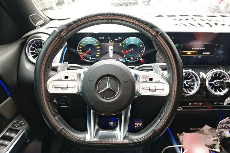 Used Mercedes-Benz GLB AMG 2021-Year Restyled AMG GLB 35 4MATIC Steering Wheel