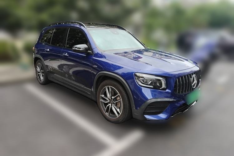 Used Mercedes-Benz GLB AMG 2021 AMG GLB 35 4MATIC Front Right 45 Deg