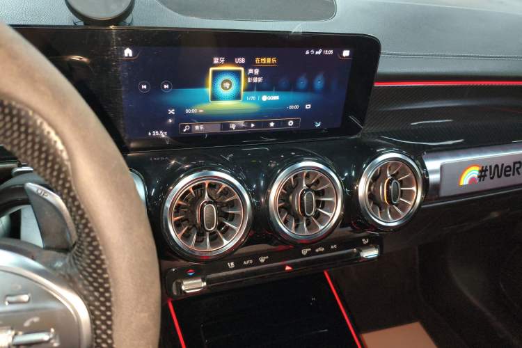 Used Mercedes-Benz GLB AMG 2021-Year Restyled AMG GLB 35 4MATIC Audio And AC Panel