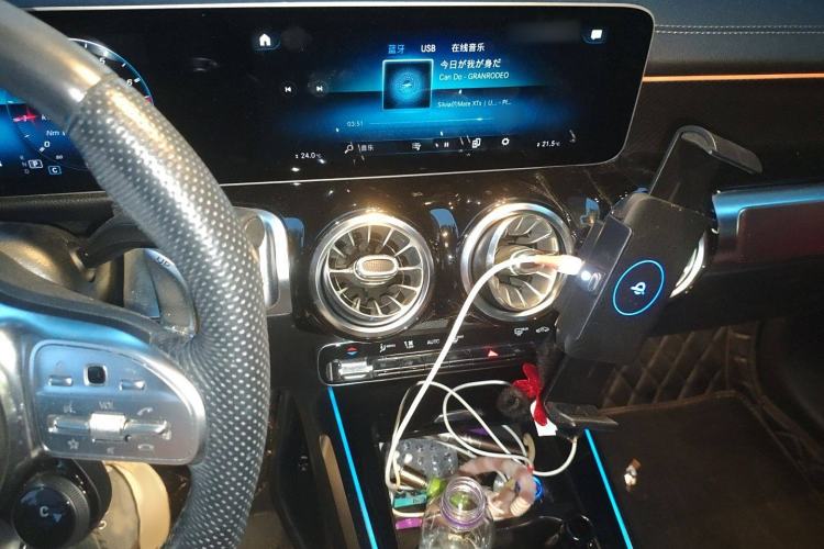Used Mercedes-Benz GLB AMG 2021 AMG GLB 35 4MATIC Audio And AC Panel