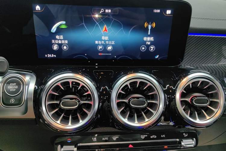Used Mercedes-Benz GLB AMG 2021-Year Restyled AMG GLB 35 4MATIC Audio And AC Panel