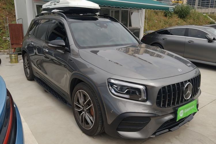Used Mercedes-Benz GLB AMG 2021 AMG GLB 35 4MATIC Front Right 45 Deg